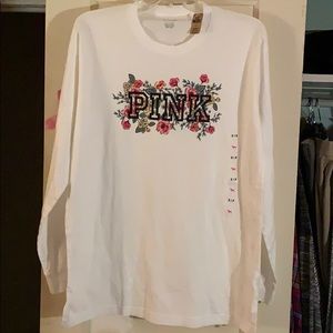 Pink long sleeve shirt